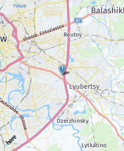 Russia on map