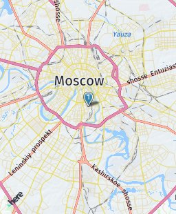 Russia on map