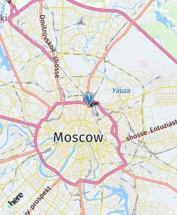 Russia on map