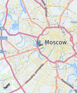 Russia on map