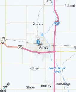 USA on map
