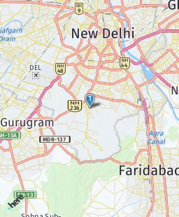 India on map