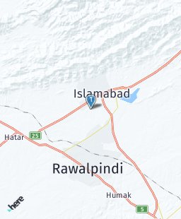 Pakistan on map