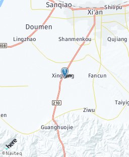 China on map
