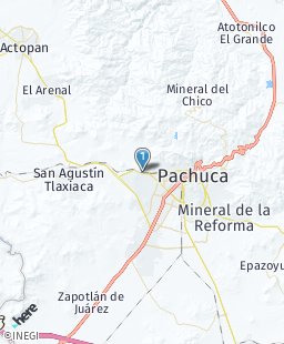 Mexico on map