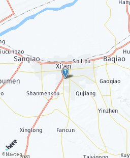 China on map