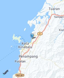 Malaysia on map