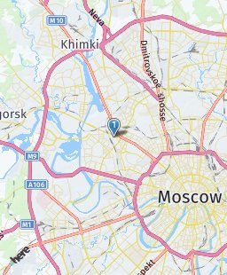 Russia on map