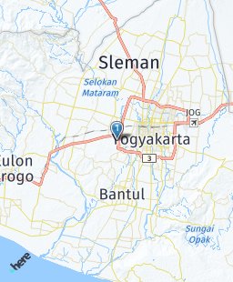 Indonesia on map