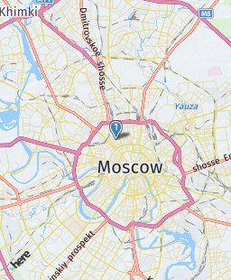Russia on map