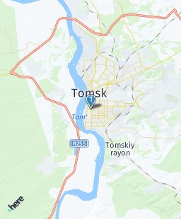 Russia on map