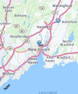 USA on map