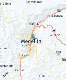 Colombia on map