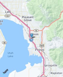 USA on map