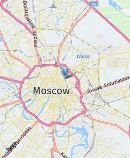 Russia on map