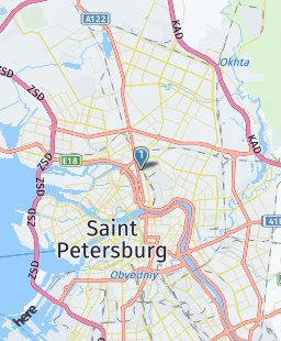 Russia on map