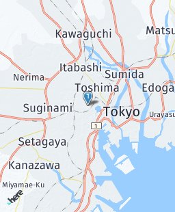 Japan on map