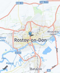 Russia on map