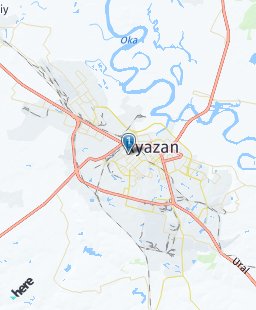 Russia on map