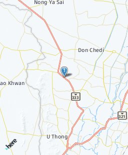 Thailand on map