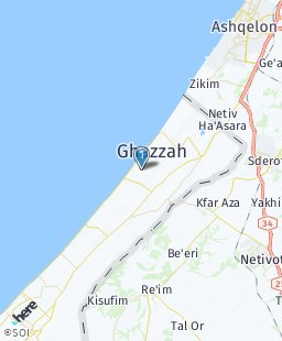 Palestine on map