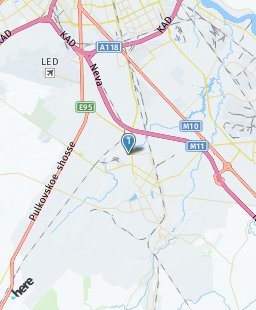 Russia on map