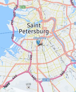 Russia on map