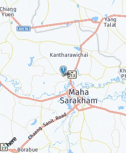 Thailand on map