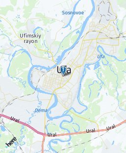 Russia on map
