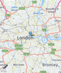 United Kingdom on map