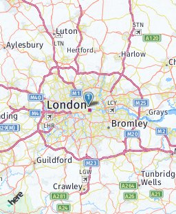 United Kingdom on map