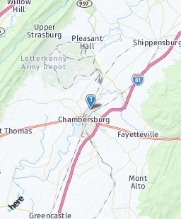 USA on map