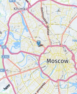 Russia on map
