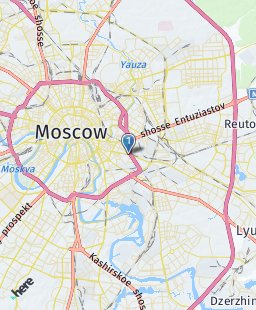 Russia on map