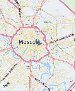 Russia on map