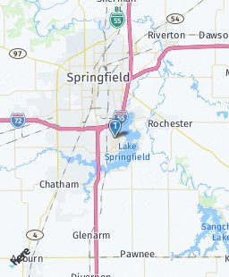 USA on map