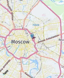 Russia on map