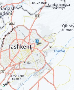 Uzbekistan on map