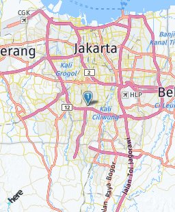 Indonesia on map