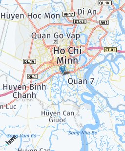 Vietnam on map