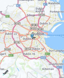 Ireland on map