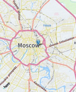 Russia on map