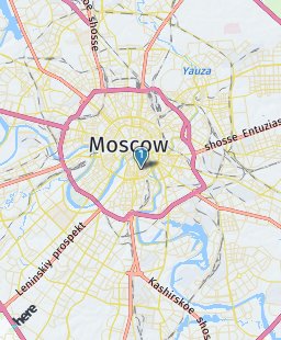 Russia on map