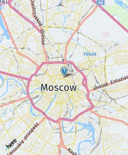 Russia on map