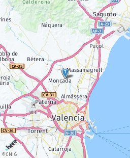 Spain on map