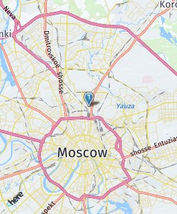 Russia on map