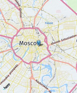 Russia on map