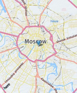 Russia on map