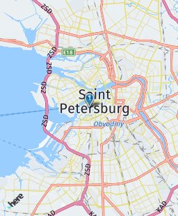 Russia on map