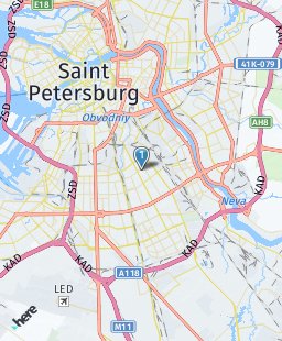 Russia on map